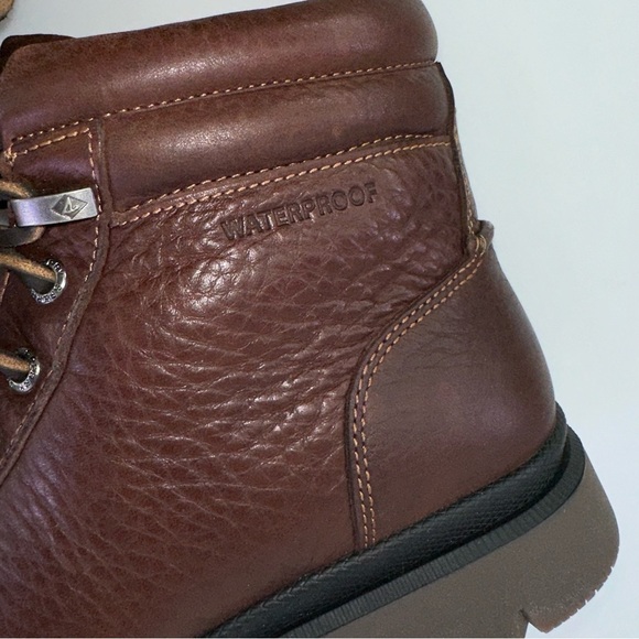 Sperry Mens Watertown LTT Waterproof Outdoor Boots Brown Leather Tan Size 7 main image 11